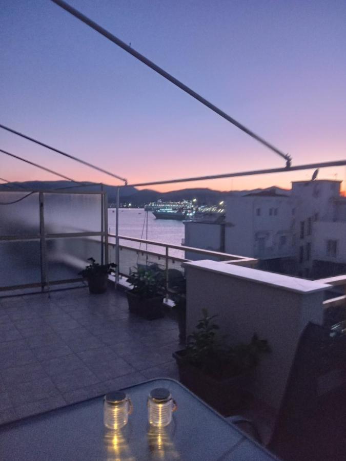 沃洛斯Cozy Seaside Penthouse With Sea & Mountain View.公寓 外观 照片