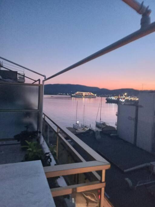 沃洛斯Cozy Seaside Penthouse With Sea & Mountain View.公寓 外观 照片